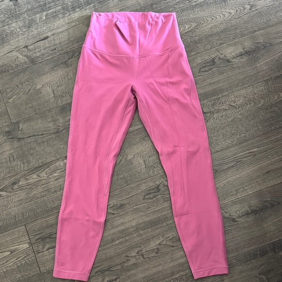 Lululemon Align High Rise Leggings 25” - Pink Blossom Size 6 - Picture 1 of 3
